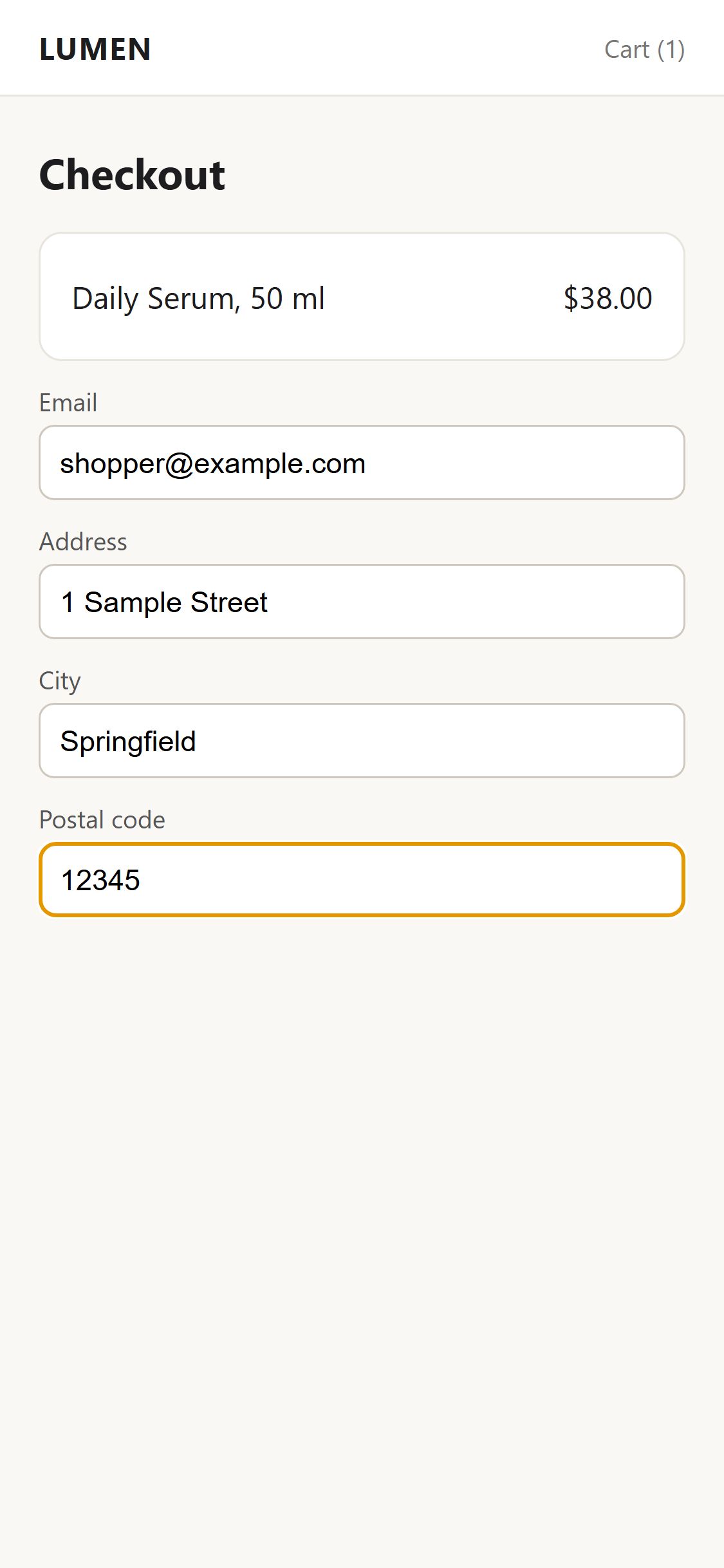Screenshot of step 8